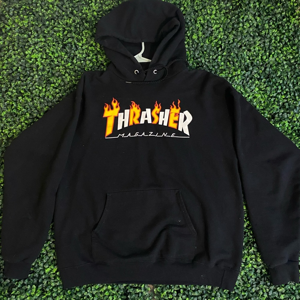 Black Thrasher Hoodie